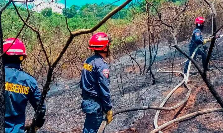 incendio forestal, bucaramanga santander